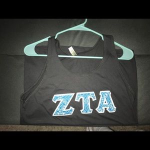 ZTA Tank Top Letters